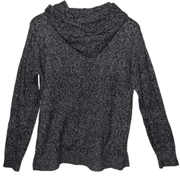 Old Navy Active Hoodie Sweater Loungewear Cozy Warm Charcoal Heather Size Large - Picture 2 of 6